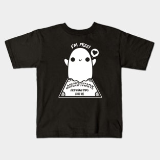 Ouija Board Cute Ghost Summoner Kids T-Shirt